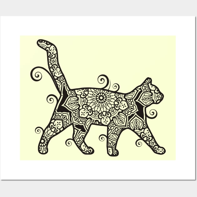 Cat Lover Wall Art by Design Anbay